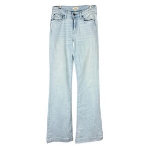 Splendid Light Wash Flare Wide Leg Jeans Classic Tall Casual Pants